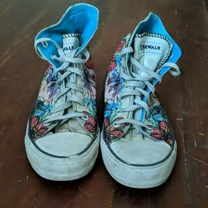 Floral hightops